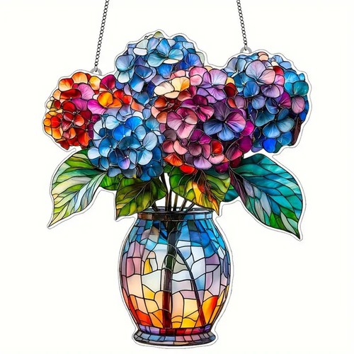 Blue hydrangea flowers - blue,