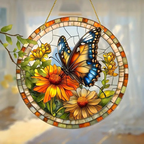 Butterfly suncatcher window - butterfly,
