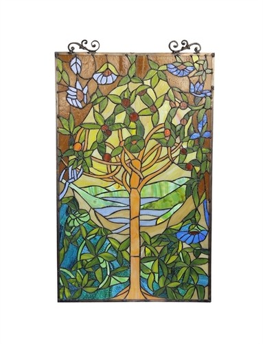 Stained glass tree life - stained,