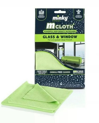 Minky cloth glass and window - m,