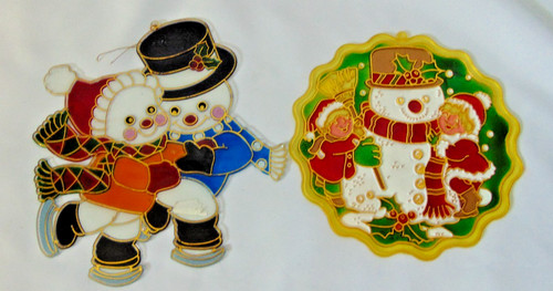 Vintage christmas stained - vintage,
