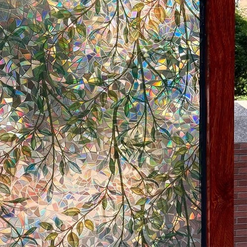 Window privacy film green - window,