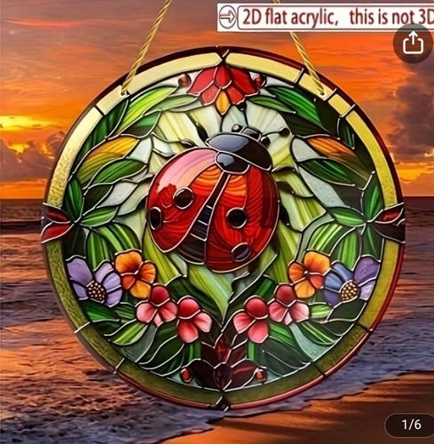 Flower garden ladybird - flower,
