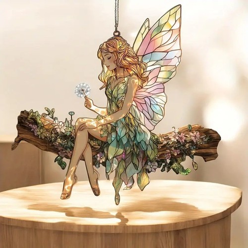 Fairy butterfly suncatcher - fairy,