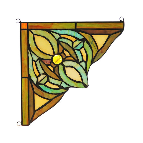 Stained glass window panel - glass,