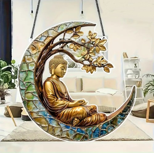 Buddha suncatcher decoration - suncatcher,