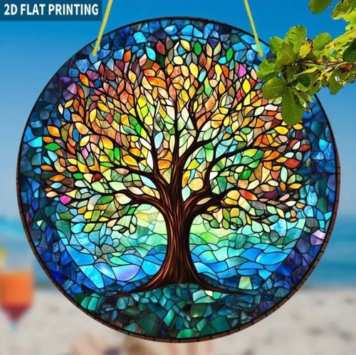 Colourful tree life - colourful,