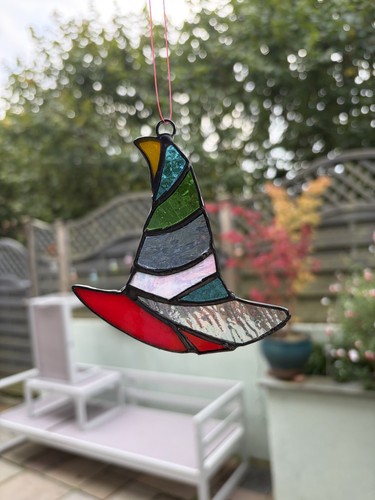 Suncatcher stained glass art - stained,