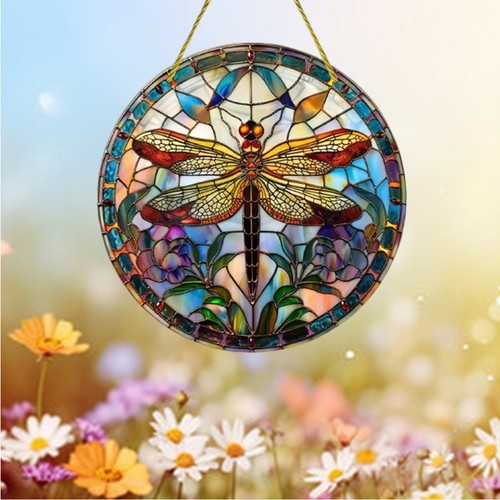 Dragonfly suncatcher window - dragonfly,
