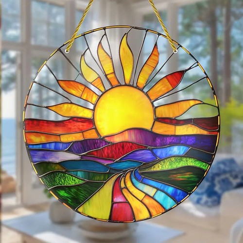 Sun multicolour suncatcher - sun,