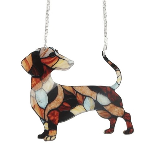 Dachshund window hanging - dachshund,