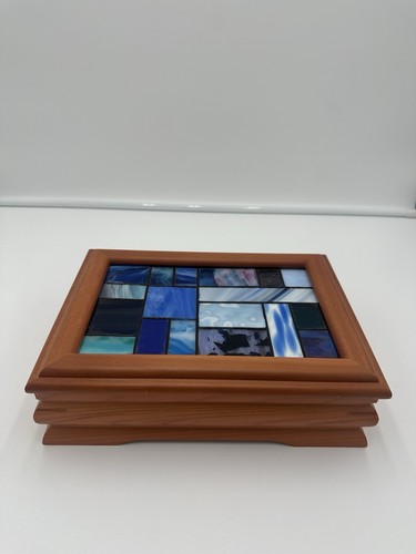 Stained glass window panel - stained,